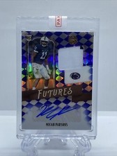 Panini Legacy Micah Parsons Futures Sapphire Rookie Patch Auto #/25