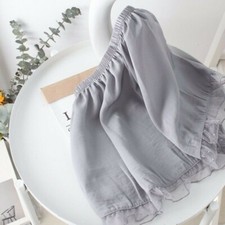 Women Lace Underwear Shorts Knickers Petticoat Ruffle Mesh Underpants