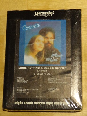 New Old Stock Ernest Rettino & Debbie Kerner Changin' 8 Track Tape