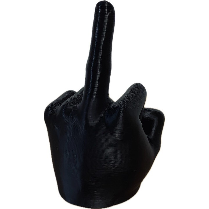 Mittelfinger Kappe AHK Anhängerkupplung Schutzkappe Abdeckkappe schwarz