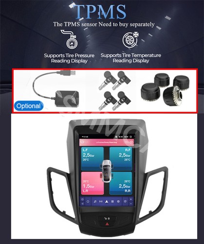 Passend für Ford Fiesta 2009-2016 Android 13 Autoradio Stereo Touchscreen BT 2+32GB - Bild 9 von 13