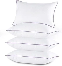 Pillows Set , Cooling and Supportive Bed Pillows with Super Soft Down Alternativ