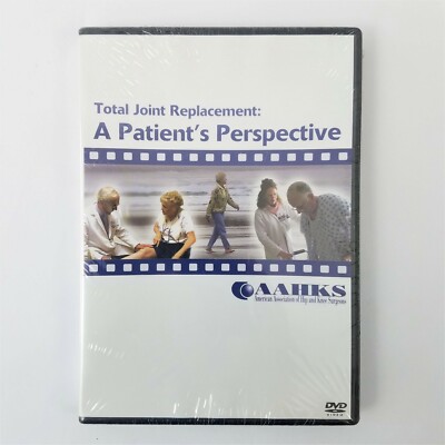 AAHKS Total Joint Replacement: A Patient's Perspective DVD - New Sealed