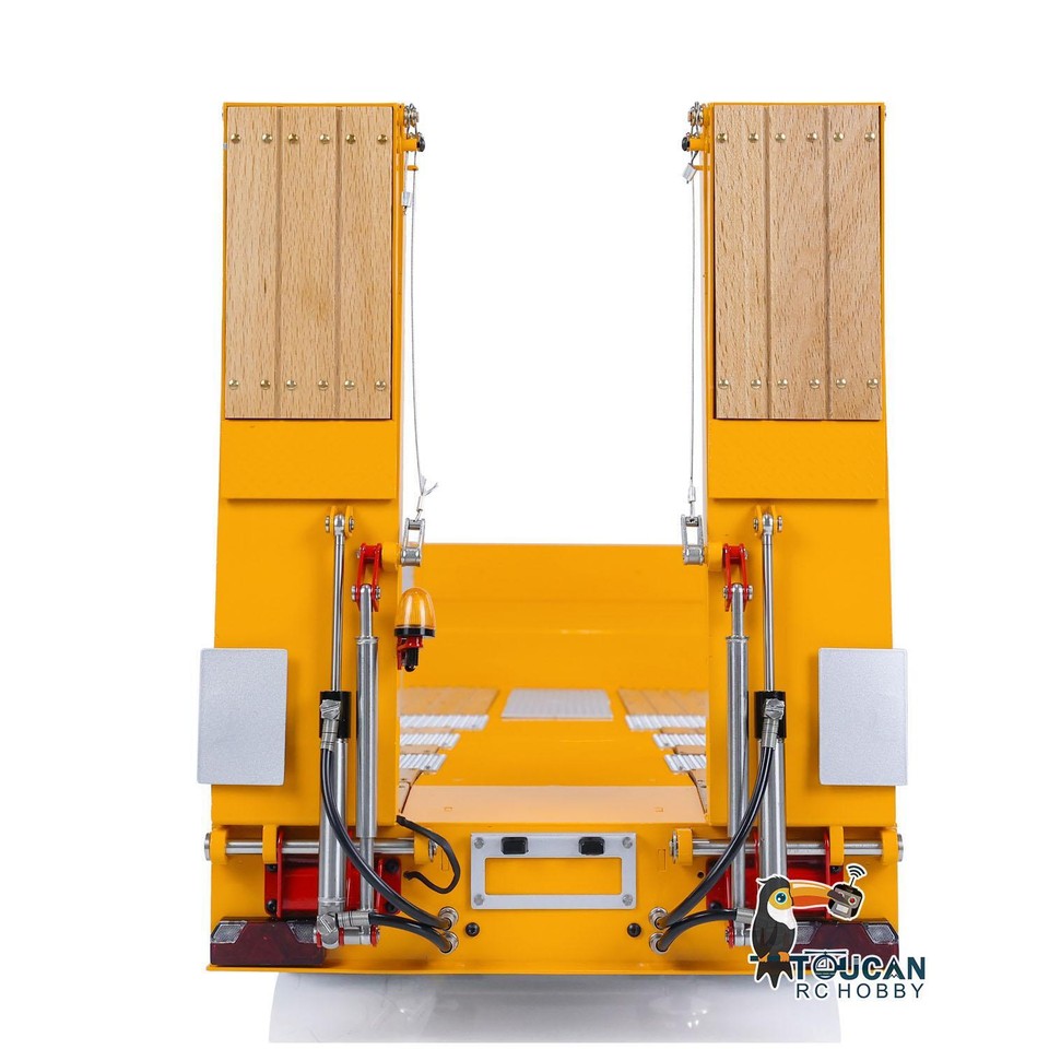 LESU 1/14 Metal Assembled Hydraulic RC Electronic Lifting Trailer EL ...