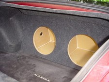 ZEnclosures 2-12" Subwoofer Sub Speaker Box for the 2004-2006 Nissan Maxima