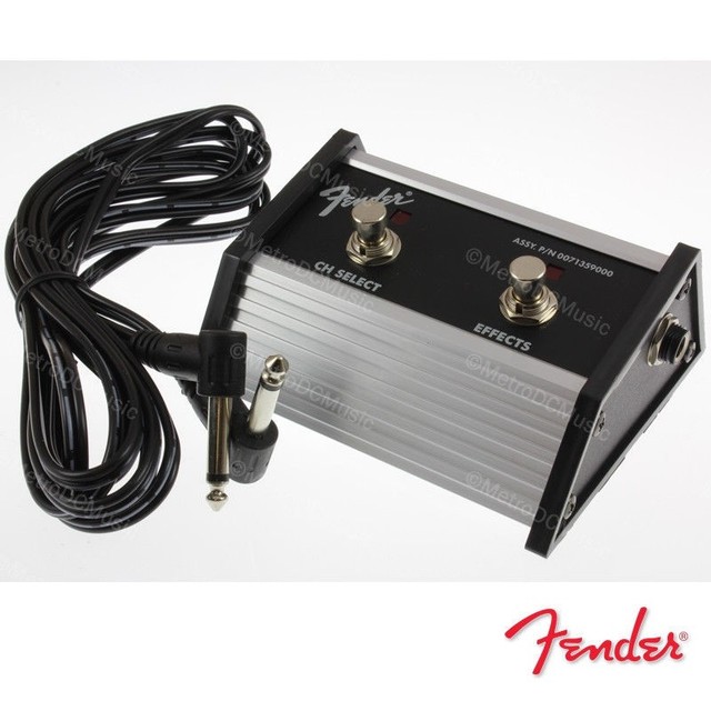 Fender 2button Footswitch LEDs 1/4" FM 65 DSP Super XD Champion 40 100 71359 for sale online eBay