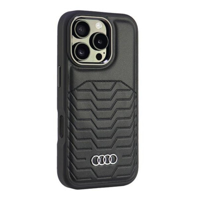 Audi iPhone 16 Pro Max Hülle Case Cover MagSafe GT Serie black