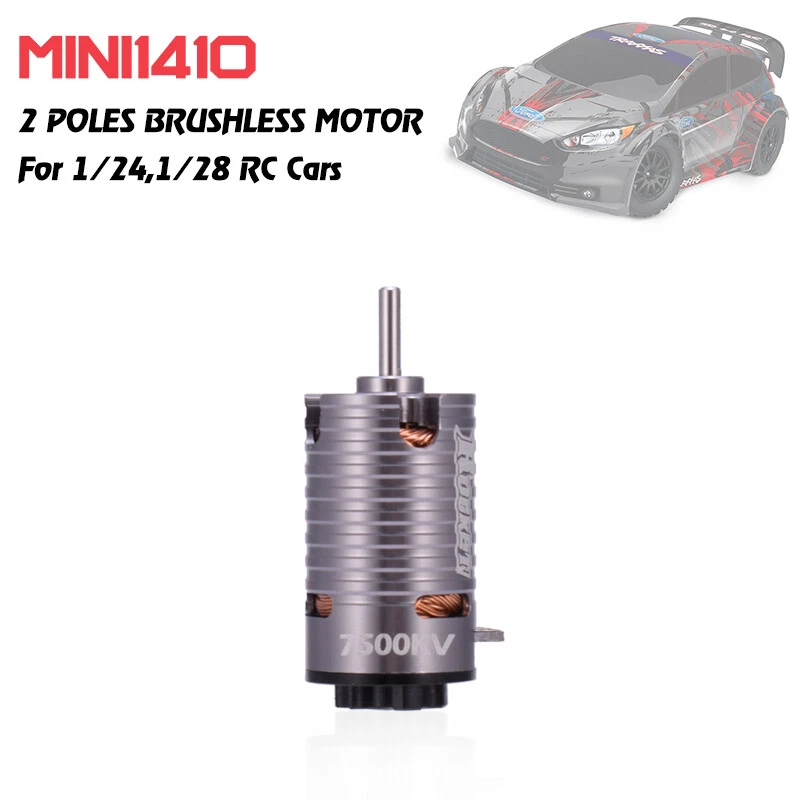 Mini 1410 2500KV 3500KV 7500KV 9500KV Brushless Motor for 1/24 1/28 1/32 RC Car - Image 3 of 4