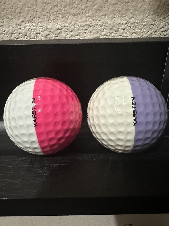 Vintage Ping Eye 2 Golf Balls Pink Purple eBay