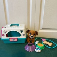 Doc McStuffins on the go pet carrier, dog and 5 additional pieces