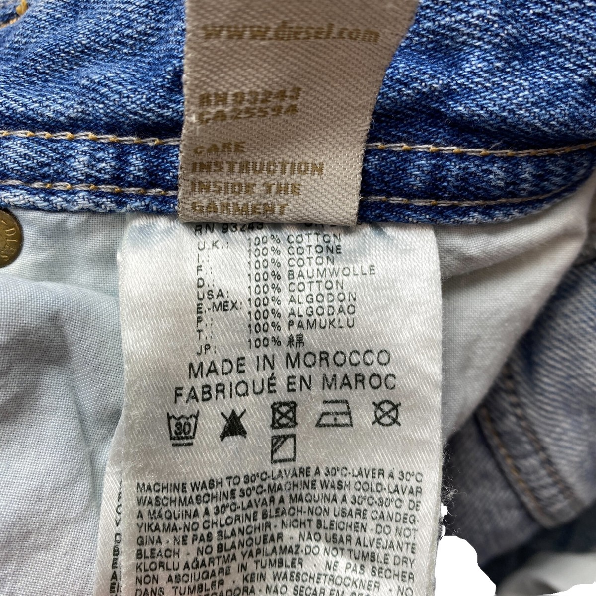 Diesel KOOLTER Blue Regular Slim Tapered Fit Jeans W29 L32 Diesel KOOLTER Blue Regular Slim Tapered Fit Jeans W29 L32