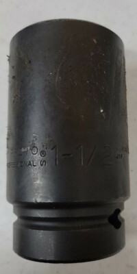 NEW STANLEY PROTO 1 IN. DR. IMPACT SOCKET 1-1/2 IN. 6 PT. 10024L R22