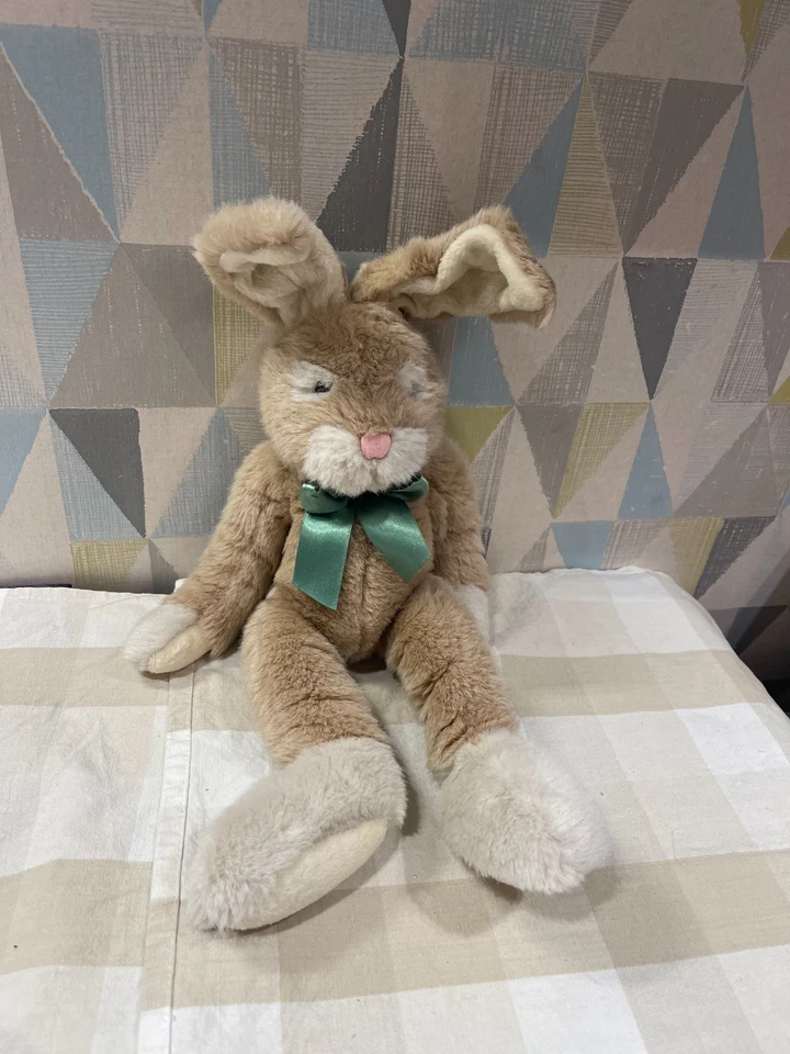 Vintage Russ Berrie & Co “Stuart” Rabbit  With Bendy ears 17" - Image 2 of 4