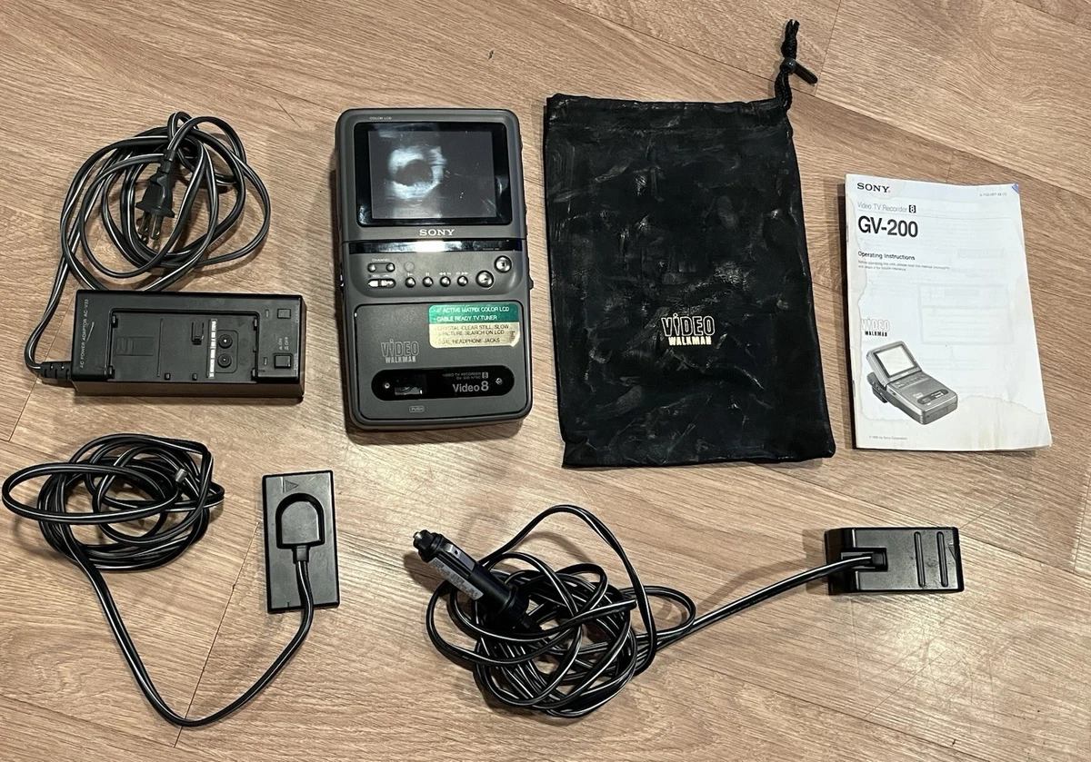 SONY GV-8 VIDEO WALKMAN 本体　未使用品 Sony GV 8mm: Video8 Recorders & Players for sale | eBay