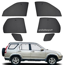Fit For Honda CRV 2002-2006  Side Window Blac...