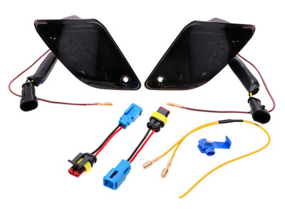Vespa GTS 125 IE 4V 21- ABS E5 (EMEA) LED Rear Indicator Light Set Smoke Tint