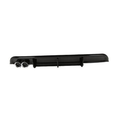 Passend für VW Polo MK5 6C 2014-2017 Heck Stoßstange Diffusor Spoiler Sport Glanz Schwarz