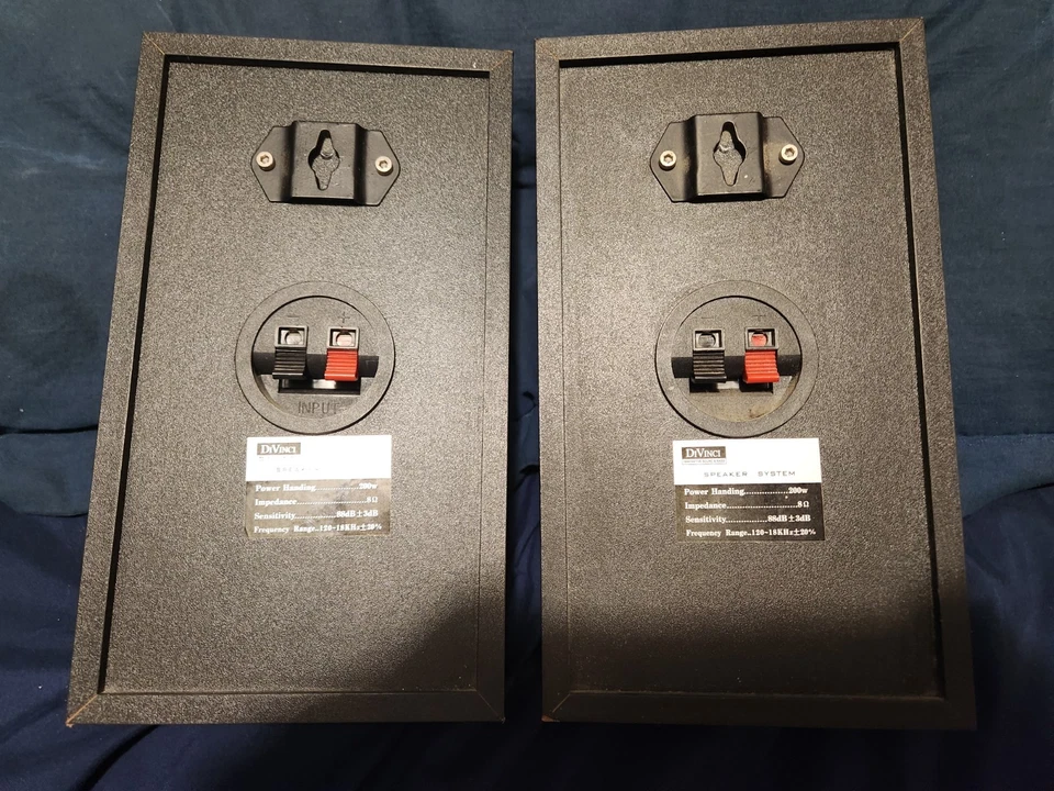 Altavoces de sonido y bajos innovadores Divinci **Juego de 2** probados/funcionan muy bien  Foto 2 de 4