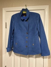 Nina McLemore Women’s Jacket Blazer Button Front Made in USA Designer