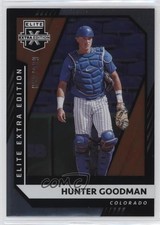 2021 Panini Elite Extra Edition 853/999 Hunter Goodman #109 13ec