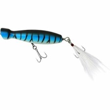 Tsunami Timber Lure Bottle Style Popper - White Fishing Bait, Fast Shipping