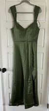 Vow  d bridesmaids dress green size 6