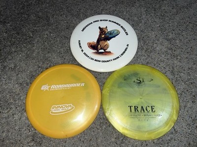 Disc Golf Set Lot Of 3 latitude 64 fuse Innova roadrunner streamline discs trace