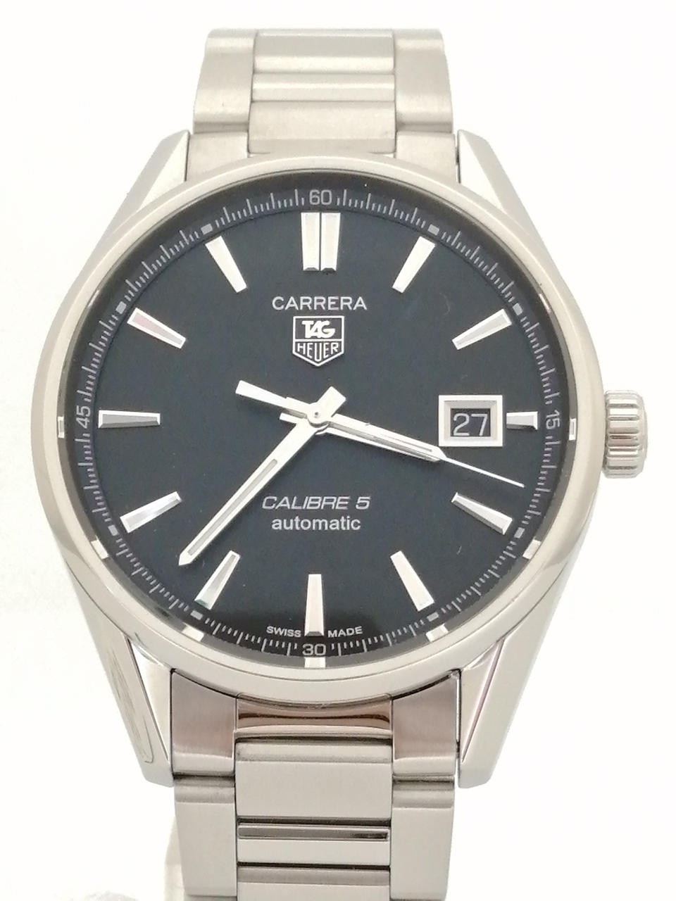Tag Heuer Carrera Caliber 5 Automatic Watch WAR211A by TAG HEUER