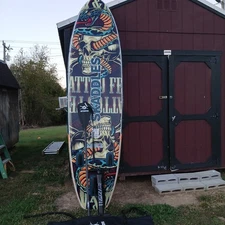 Skaddles Inflatable Stand Up Paddle Board 10.5  With Accessories See Description