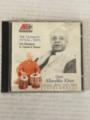 Ustad Allarakha Khan   Ultimate In Taal-Vidya CD 1989 Indian Classical