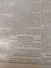 FEB 3, 1890 NEWSPAPER PAGE #2137- YOUNG PERSON EATEN ALIVE BY CANNIBAL — photo 5