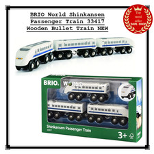 BRIO World Shinkansen Passenger Train 33417 Wooden Bullet Train NEW