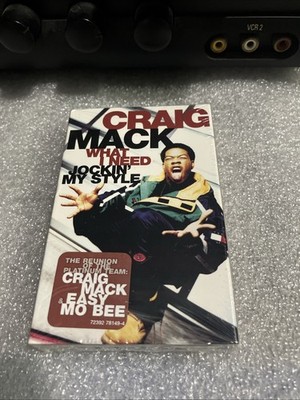 Craig Mack   What I Need (The Remix) / Jockin' My Style SEALED CASSETTE 