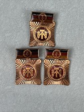 Vintage East Germany Medals Badges Socialist Labor Activist Award Lot Of 3