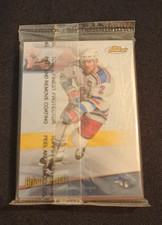1998-99 Topps Finest Promos Hockey Set Factory Sealed Pack Brian Leetch 6 Cards