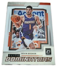 2021 Donruss Optic Elite Dominators Devin Booker #18 Suns Basketball Card (P9