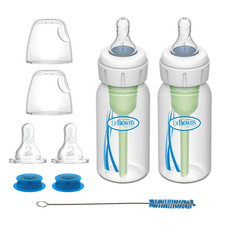 Dr. Brown's Specialty Feeding System 4oz Baby Bottles 2 Pack FREE SHIP
