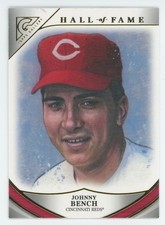 2019 Topps Gallery Hall of Fame Johnny Bench #HOFG-17