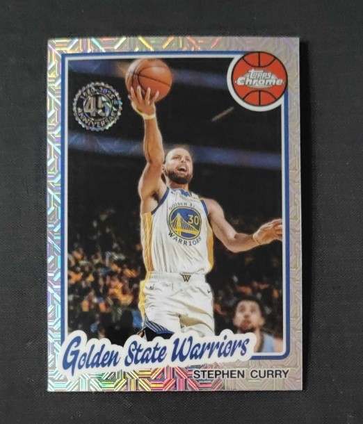 Stephen Curry 2025-26 Topps Flagship Silver Pack Chrome Mojo #TC-SCU -1
