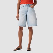 Levi's Women's Middy Jort Casual Denim Shorts Summer Bottoms