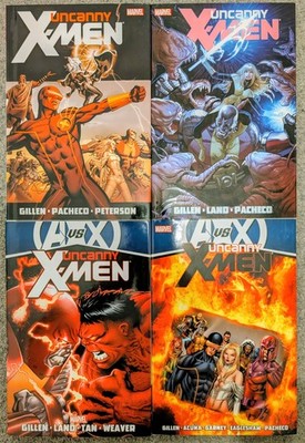 Marvel Uncanny X-Men Vol. 1 2 3 4 Hardcover Graphic Novel Lot Kieron Gillen