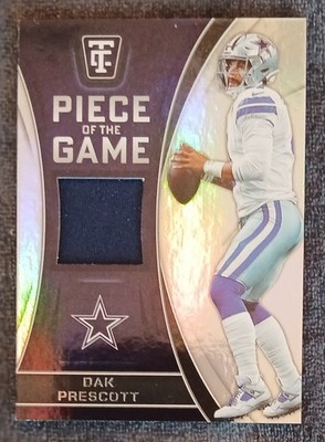 2024 Panini Totally Certified Piece of the Game Dak Prescott Cowboys A41