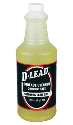 D-Lead Surface Cleaner Concentrate 32 oz Heavy Duty Wash Liquid Fast Acting