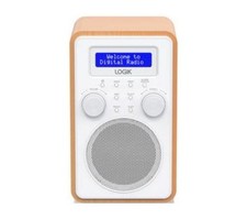 LOGIK L60DAB25 PORTABLE DAB+ FM RADIO ALARM MAINS OR BATTERY 2" LCD DISPLAY