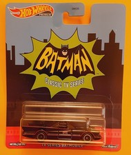 2020 Hot Wheels Premium Replica Entertainment Mix 2 - TV Series Batmobile -GJR35