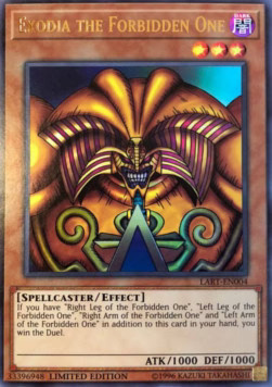 YuGiOh Exodia the Forbidden One LART-EN004 Ultra Rare Englisch NM unl.