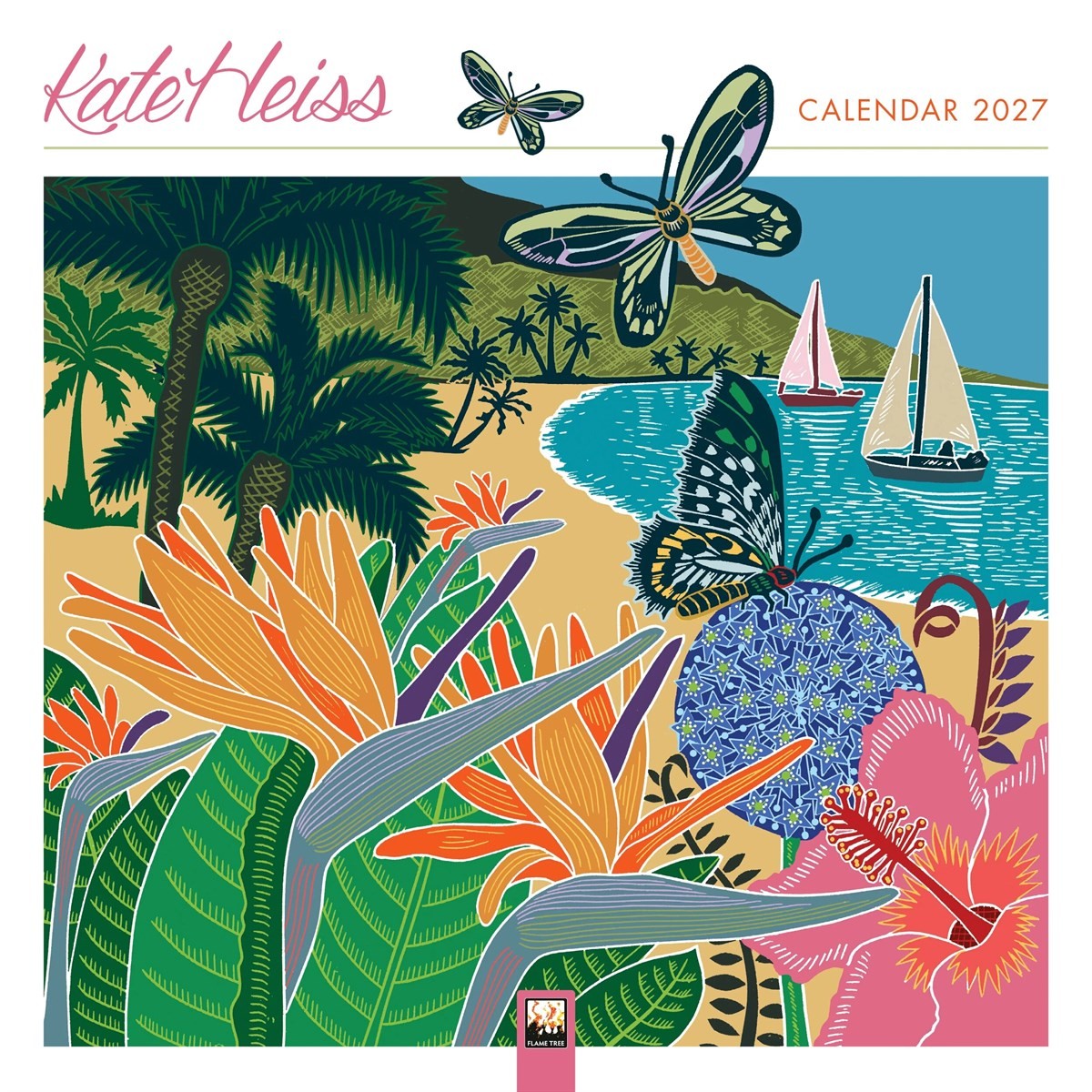 Rackhams Kate Heiss Calendar 2027, Wall Calendars, Month To View, Art, Gift - Image 5