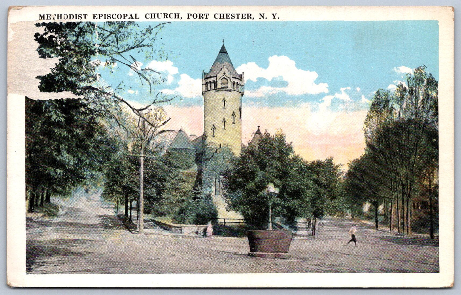 K21/ Port Chester New York Postcard c1910 M.E. Church 258 | eBay