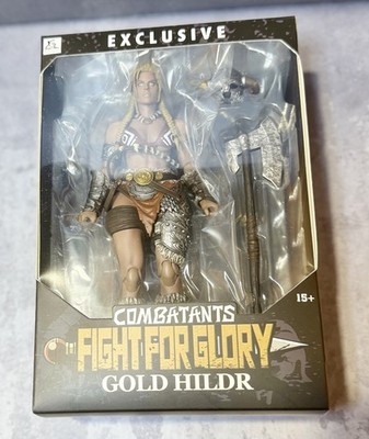 Gold Hildr Xesray Studio Combatants Fight for Glory Exclusive Figure MOC
