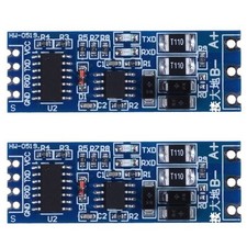2X TTL to RS485 Adapter 485 Serial Port UART Level Converter Module 3.3V 5V E7A6